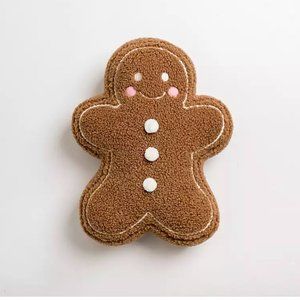 Kirklands Gingerbread Man Pillow New With Tags